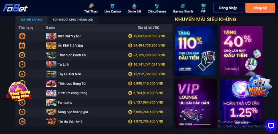 55win11 Casino trực tuyến